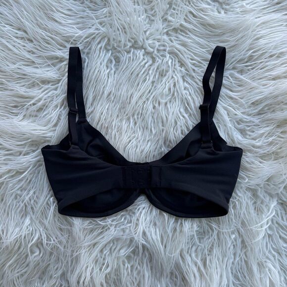 Skims Fits Everybody Unlined Demi Bra Onyx Size 32DDD - Picture 3 of 9